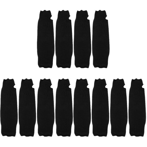 12Pcs Lightweight Black Arm Covers Slash and Scrape Resistant Sleeves 1