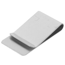 2Pcs Durable Stainless Steel Money Clips Wallet Holder Double-Sided