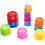 11Pcs Stackable Cup Toy Roll Cups Kids Blocks Educational Set 7