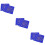 300Pcs Blue Wrapping Paper for Candy Baking and Biscuit Decoration 9