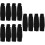 12Pcs Black Cut Resistant Arm Sleeves Ergonomic Protective Arm Covers 6