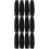 12Pcs Black Cut Resistant Arm Sleeves Ergonomic Protective Arm Covers 7