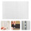 192St Witte PVC Schroefgat Covers Verwijderbaar 8