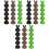 90Pcs Cartoon Rabbit Ear Cable Clips Durable Plastic Wire Holders 3