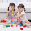 11Pcs Stackable Cup Toy Roll Cups Kids Blocks Educational Set 4
