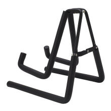 Ukulele Stand Stainless Steel Foldable Holder with Soft Sponge Padding and Stable Triangular Structure