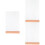 3pcs Sign Menu Shelf A5 Wood Log 6