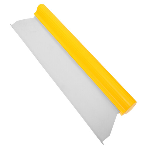 3Pcs Trp Material Car Mirror Squeegee Windshield Wiper Yellow 1
