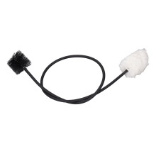 Foldable 20Inch DualEnded Saxophone Neck Cleaning Brush Swab for Alto Tenor Soprano
