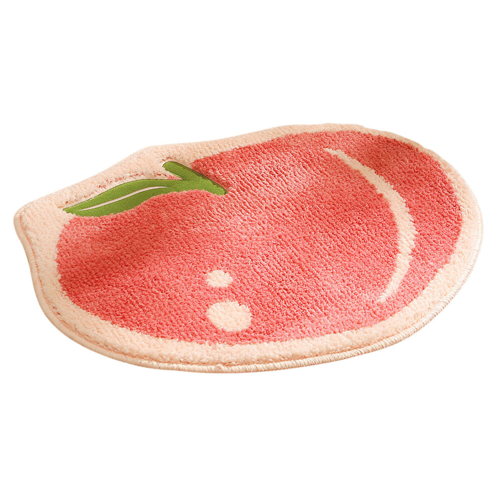 (Multi-Color) Special Shaped Carpet Bedroom Door Household Entry Mat Fruit Floor Mat Bathroom Toilet Absorbent Mat 4651941586137