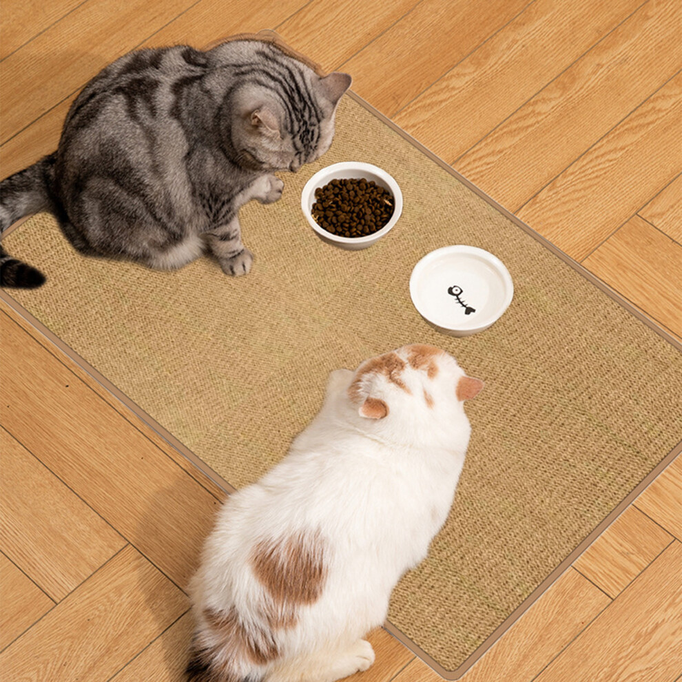 (Brown) Pet Carpet Scratch-Proof Pet Mat Pet Bed Pet Mats 4651941566030
