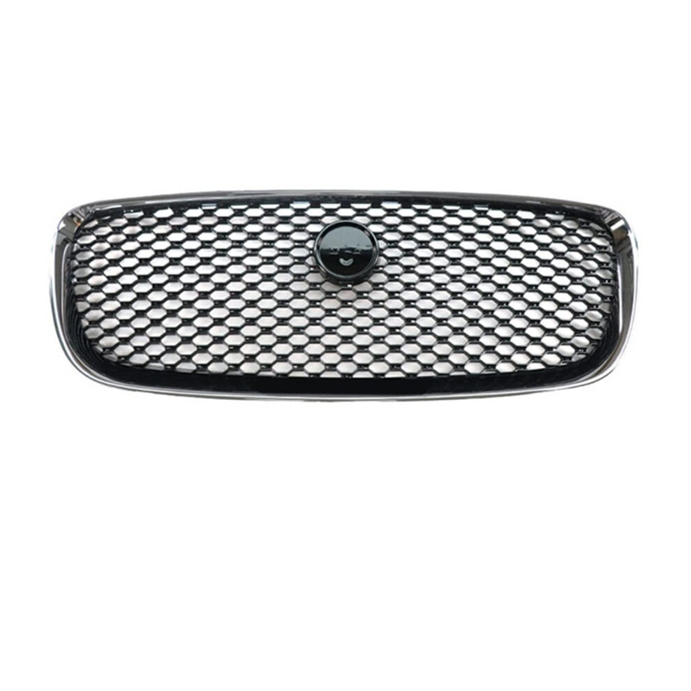 Front Radiator Grille Gloss Abs Mesh 20162019 Sporty Look Replacement For Jaguar Fpace Black 9070919796968