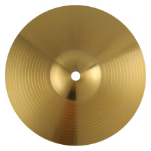 8 Inch Drum Cymbal and Brass Hi Hat Cymbal Set for Jazz Drum Kit with Accurate Sound Response