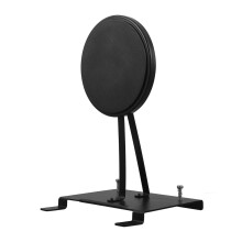Double Bass Drum Pedal Practice Pad with Noise Reduction, Durable Steel Base, Universal Compatibility