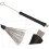 2pcs Retractable Drum Brushes with RustResistant Coated Steel Wires and Comfortable Rubber Handle 4