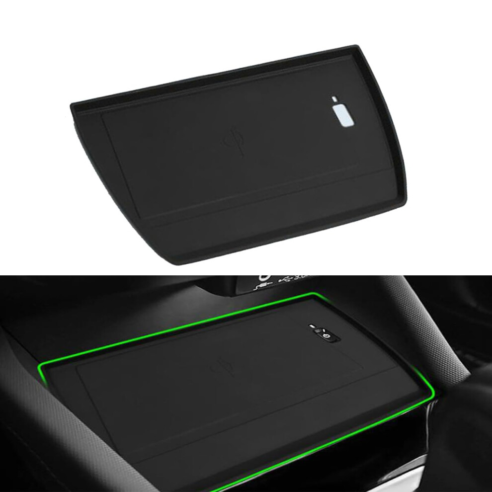 Wireless Charging Pad With Anti Slip Dustproof Waterproof Center Console Mat For Subaru Forester 9070919797514