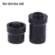 (As show, Type 7) 1Set Durable Special Billiard Cue Joint Protector Set Plastic Black Joint Caps Middle Wheel Protection Cover for Uni Loc Wavy