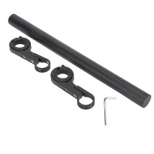 (As show, One size) Extension Bar for Phone Holder and Accessories 30cm Aluminum Alloy Handlebar Extension 30cm Handlebars Extender Handlebar Mount