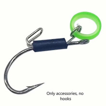 (As show, 20- hook) 10pcs Third generation Live Shrimp Bait Hooks Pickerel Wacky Weedless Worm Hawksbill Single Hook Wide Gap Soft Worm Fishing Hook