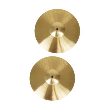 25cm Crash Cymbals Set 2 Pack Durable Alloy Drum Cymbals with Bright Crisp Sound for Practice