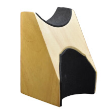 Wooden Guitar Neck Rest with Dual Height Design and Felt Protection for Setup and