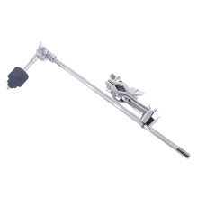 Heavy Duty Cymbal Clamp for Drum Set, Adjustable Double Boom Arm Attachment, Secure Drum Hardware