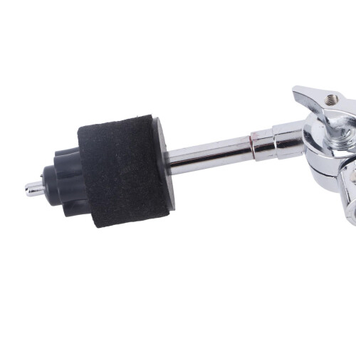 Heavy Duty Cymbal Clamp for Drum Set, Adjustable Double Boom Arm Attachment, Secure Drum Hardware 2