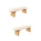 2Pièces Support Main Et Poignet Bois PU Pour Salon 9