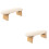 2Pièces Support Main Et Poignet Bois PU Pour Salon 8