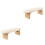 2Pièces Support Main Et Poignet Bois PU Pour Salon 5