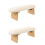 2Pièces Support Main Et Poignet Bois PU Pour Salon 7