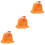3Pièces Chapeaux Plage Orange Protection Durable 5