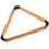 2Pièces Racks Triangle Billard En Pin Khaki Pour Billard Club 1