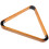 2Pièces Racks Triangle Billard En Pin Khaki Pour Billard Club 2