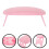 2Pièces Repose-Bras Plastique Rose Confortable Pour Ongles 11