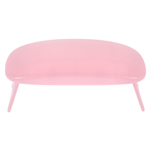2Pièces Repose-Bras Plastique Rose Confortable Pour Ongles 2