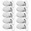 30Pièces Clips Pacifier Métal Argenté Accessoires Bébé Anti- 3
