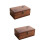 2Pièces Boîtes En Bois Pour Rangement Divers Usage 7