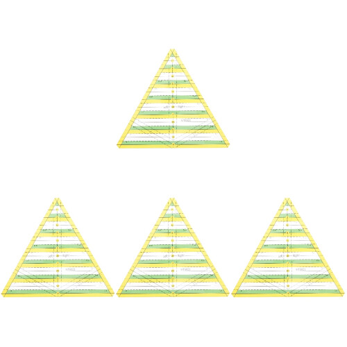 4Pièces Gabarits Acryliques Patchwork Multiusage Pour Couture 1