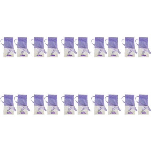200Pièces Sachets Violet Cadeau Compact 1