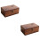 2Pièces Boîtes En Bois Pour Rangement Divers Usage 6