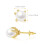 2Paires Dorés Perles, Pour Hommes Et 9