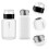 2Pièces Flacons Presse Liquide PP Portable 8