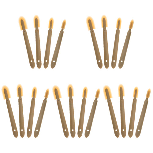 20Pièces Kit Spatules Caoutchouc Café Pour Application Enlèvement 1