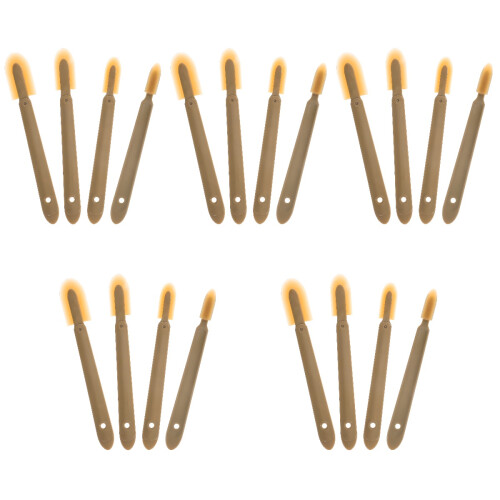 20Pièces Kit Spatules Caoutchouc Café Pour Application Enlèvement 2