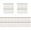 30Pièces Accessoires Sourcils Imitation Poils Marron 2