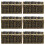 36Pièces Coffres Marron Mini Boîtes Rangement Enfants 1