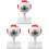 3Pièces Oeil 3X Agrandi PVC Pour Formation Affichage 4