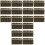 36Pièces Coffres Marron Mini Boîtes Rangement Enfants 3