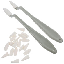 2Ensembles Kit Crayons Blending Stumps Mousse Plastique Dessin